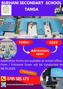 FORM I ADMISSIONS OPEN 2023